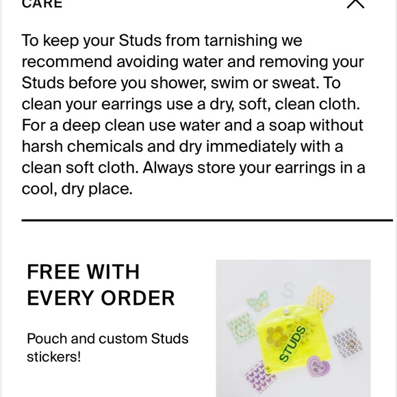 Studs Medium Slim Hoop, Gold, NWT - Picture 10 of 12